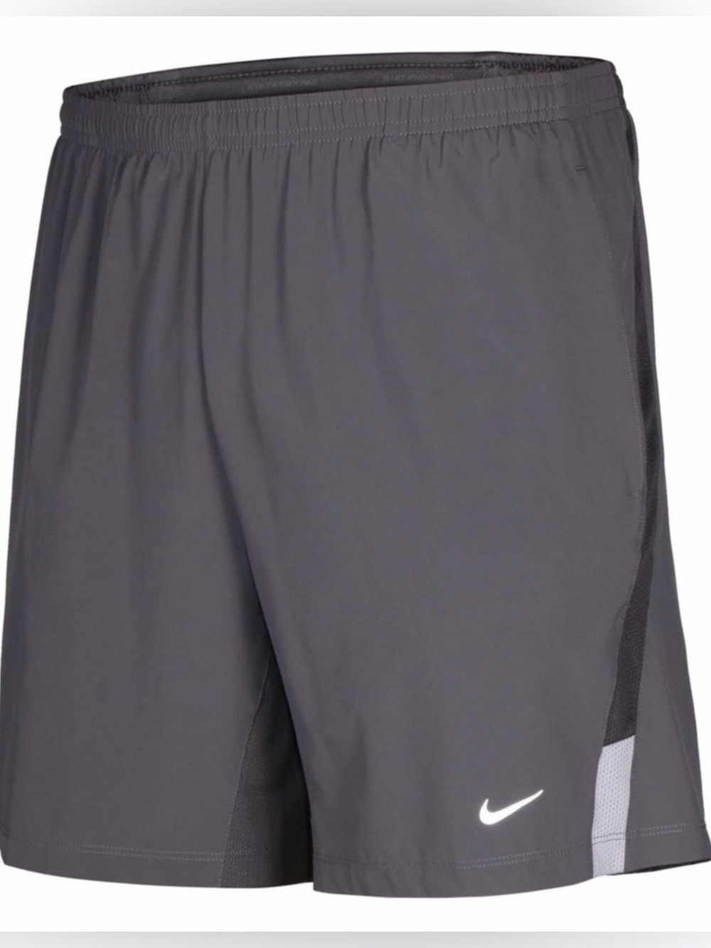 Nike Men’s Gray Athletic Shorts Style 695441-022 Dri-Fit Training Gym